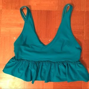 Deep Teal Kortni Jeane V-Neck Top